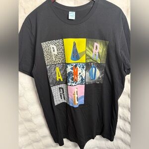 Paramore Graphic Band Tee Black Size Large Vintage Style Emo Rock Shirt